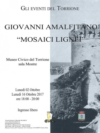 Gli Eventi del Torrione - Giovanni Amalfitano "Mosaici Lignei"
