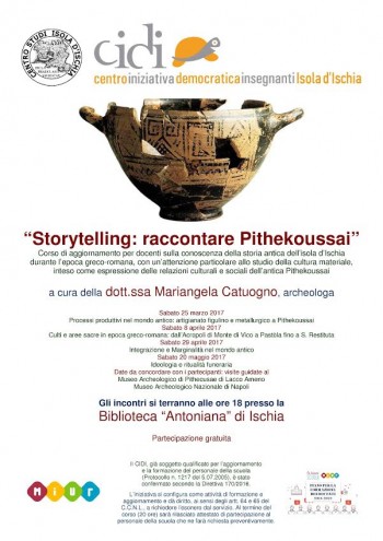 CIDI - Storytelling: raccontare Pithekoussai