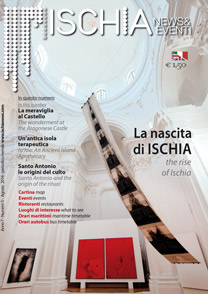 Cover of august 2016 of ischia news & events