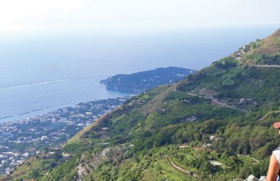 Vista da Corbaro Park pascoli