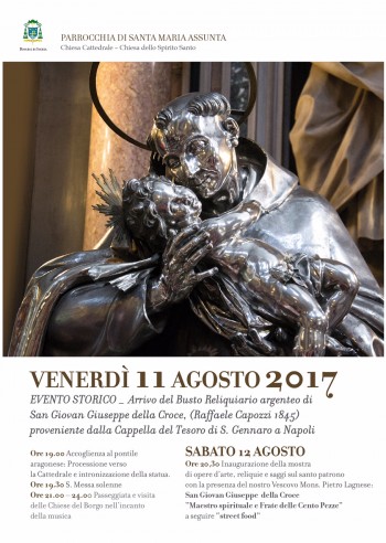 Festa della Madonna Assunta "Castellana" - Inaugurazione mostra su San Giovan Giuseppe