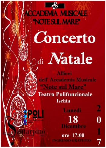 CONCERTO DI NATALE 2017 - ACCADEMIA MUSICALE NOTE SUL MARE 