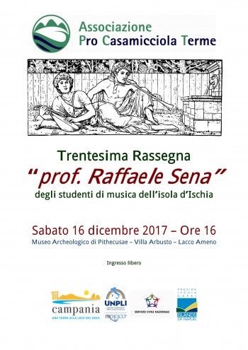 Trentesima Rassegna prof. Raffaele Sena degli studenti di musica dell’isola d’Ischia