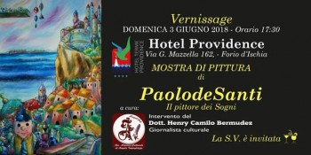 Paolo de Santi - Mostra di pittura all'Hotel Providence