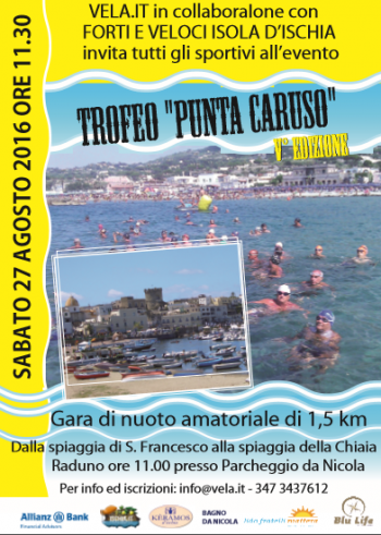 Gara di nuoto Trofeo Punta Caruso V Edizione