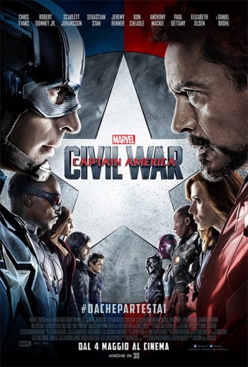 Captain America: Civil War in 3D - (2 spettacoli)