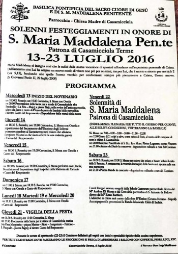 Festeggiamenti di S. Maria Maddalena - Finale
