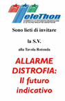 Allarme Distrofia: Il futuro indicativo il 13/03/2010