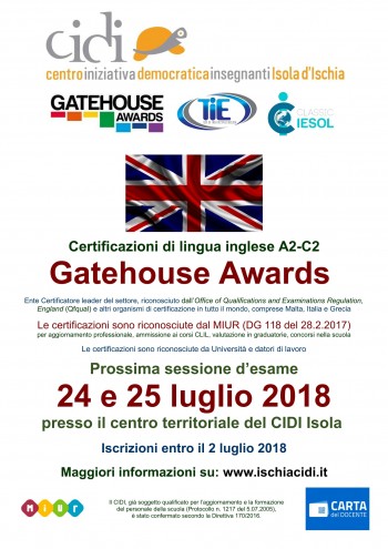 CIDI - Esami certificazione linguistica TIE