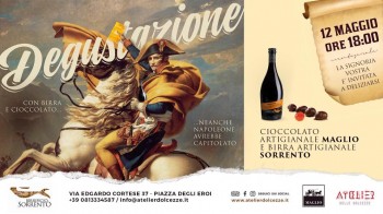 Degustazione Cioccolato Artigianale Maglio e Birra Sorrento