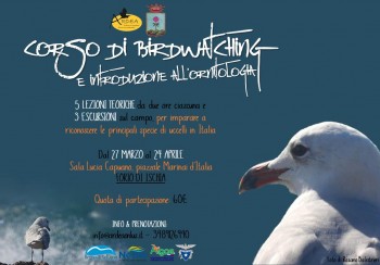 Rinviato: Corso di Birdwatching ed avvicinamento all’Ornitologia