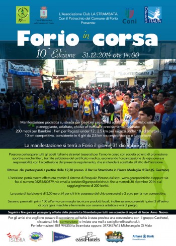 ANNULLATO: Forio in Corsa