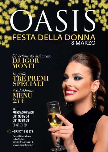 Ristorante Oasis - Festa della Donna