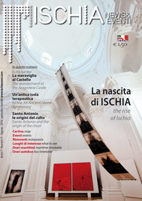 Copertina di agosto 2016 di ischia news & eventi