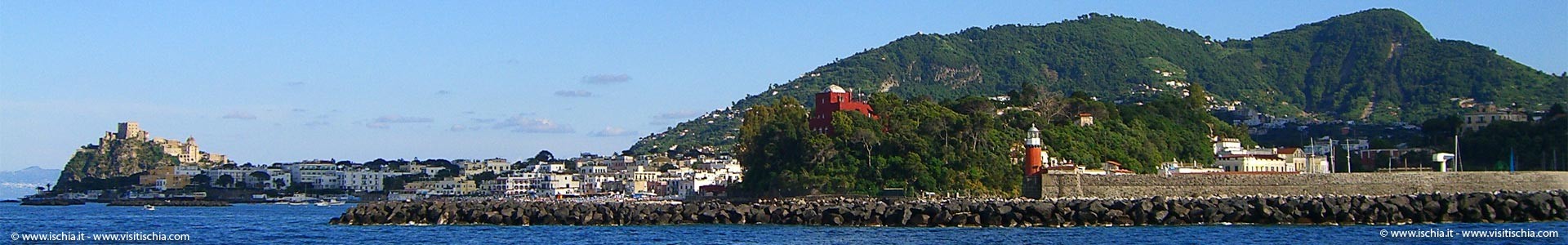 Ischia vista da mareNavigare verso Ischia è la prima piacevole esperienza che introduce il viaggiatore nella nostra Isola. La vista dell’Isola dal mare è impressionante, è una promessa di gioia...