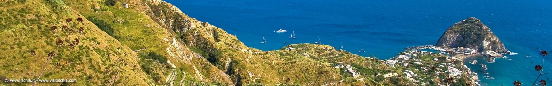 Ischia l'isola con VistaSi comincia di primo mattino, dal borgo marinaro di Ischia Ponte. Chiese, antichi palazzi, il vociare dei pescatori e dei commercianti.