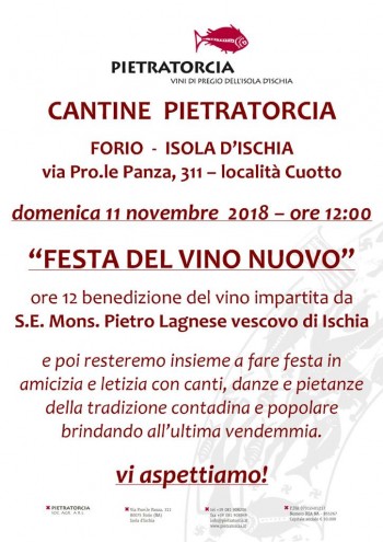 Cantine Pietratorcia - Festa del Vino nuovo