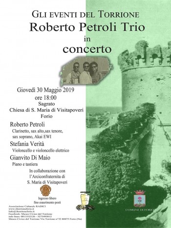 Gli eventi del Torrione: Roberto Petroli Trio in concerto