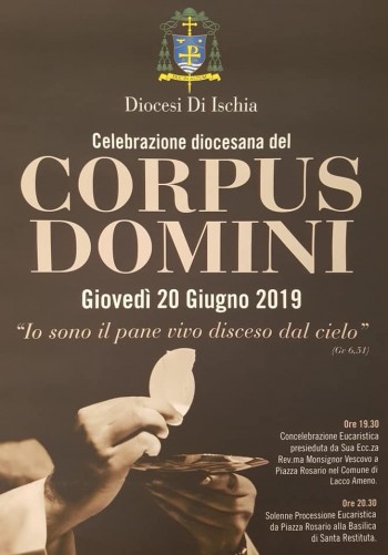 Celebrazione diocesana del Corpus Domini